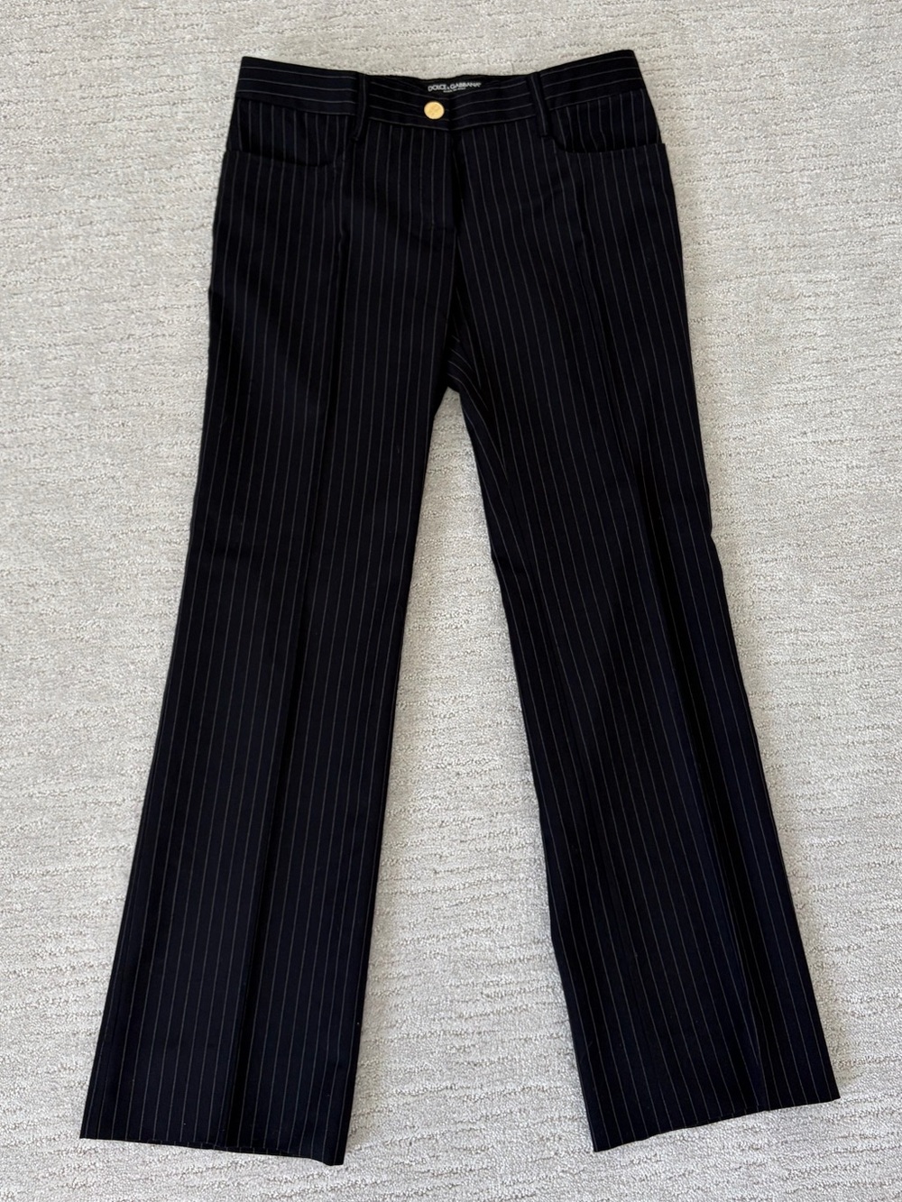Dolce & Gabbana Navy Trousers